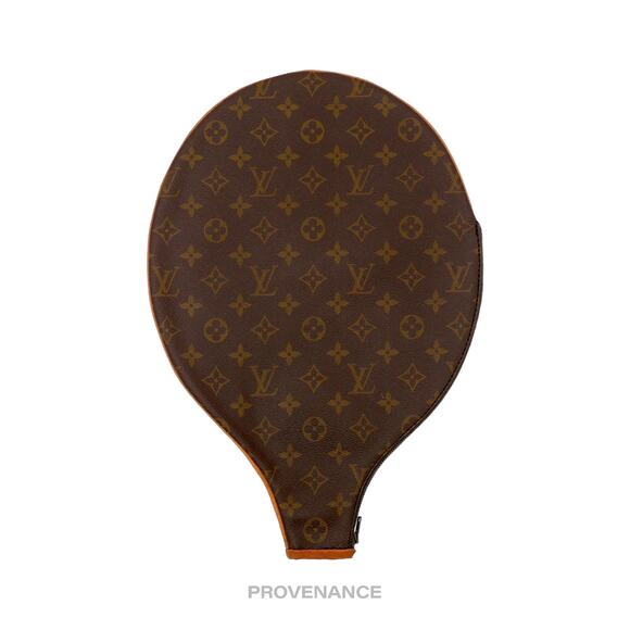 🔴 Louis Vuitton Tennis Racket Cover - Monogram Small "f" - Picture 2 of 7